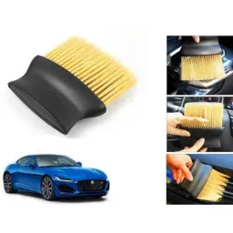 Auto Pearl Nylon Beige Car Dashboard Dust Cleaner Brush for Jaguar F-picture-27