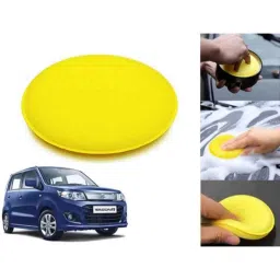 Auto Pearl Polyurethane Beige Washing &a; Waxing Polish Foam Sponge for WagonR 2014-2018-picture-17