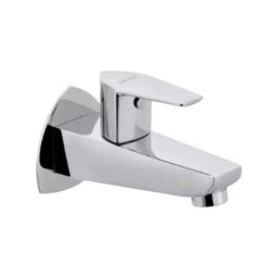 Cera Valentina Metal Chrome Plating Quarter Turn Bib Cock with Wall Flange &a; Aerator, F1013151-picture-46