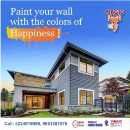 Magic Paints Cem Plus 10kg Peach Matte Finish Decorative Waterproof Cement Paint image 4