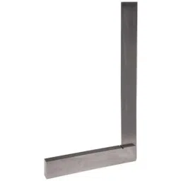 Krost Metal High Grade Engineering Try Square (4 Inch Try Square) (Silver) image 2