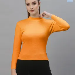 Friskers Women Pack Of 2 High Neck Tops-picture-31