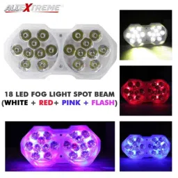 AllExtreme EXF18LWS 18 LED 30W White Pod Waterproof Spot Beam Fog Light image 5