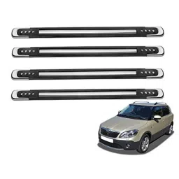 Kozdiko 4 Pcs Designer Black Bumper Protector Set for Skoda Fabia, Koz-37539-picture-39