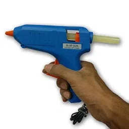 Krost Tc-60 100W Glue Gun With Free 5 Pieces Glue Sticks And Safety Gloves, Blue image 2