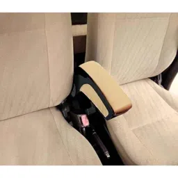 Auto Pearl Plastic &a; Leatherette Beige &a; Black Armrest Console Box for Mahindra Verito image 2