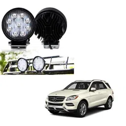 Kozdiko 2 Pcs 27W 4 inch 9 LED Waterproof Round White Fog Light Set with Mounting Brackets for Mercedes Benz GLC-Class, kozd_19858-picture-48