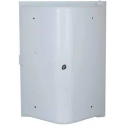 Riya 12.5x7x17 inch ABS &a; Plastic White Unbreakable Single Door Cabinet Mirror with 3 Storage Shelves image 3