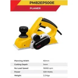 Polymak PM82EP500E Eco Star 500W 16000rpm Electric Planer, HPCA36298 image 2