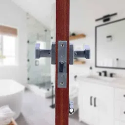 Saze Spacio Stainless Steel 304 Matt Finish Heavy Duty Mortise Door Lock with Bolt Latch &a; Pull Handle for Home &a; Office, SZ-SPACIO-BT image 4