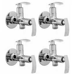 Snowbell Soft Brass Chrome Plated 2-in-1 Angle Faucets (Pack of 4)-picture-39