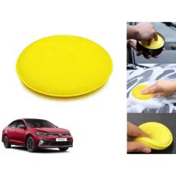 Auto Pearl Polyurethane Beige Washing &a; Waxing Polish Foam Sponge for Virtus-picture-46