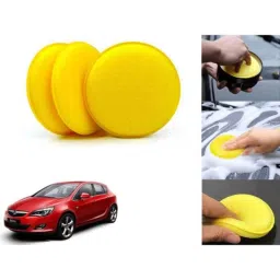 Auto Pearl Polyurethane Beige Washing &a; Waxing Polish Foam Sponge for Opel Astra (Pack of 3)-picture-31