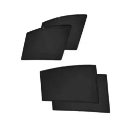 CarHatke Window Fixed Sun Shades Custom Fit for Kia Seltos 2019 Onwards (Set 4 pcs)-picture-14