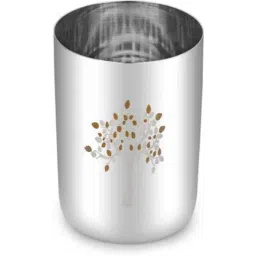 Classic Essentials SNB-32 Vriksha 32 Pcs Stainless Steel Dinnerware Set with Permanent Laser Design image 4