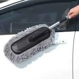 Kozdiko Microfiber Grey Duster with Extendable Handle for Car &a; Home Cleaning image 3