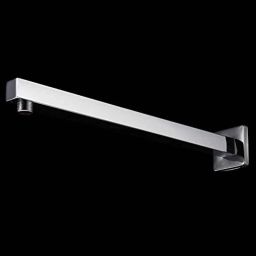 Aquieen 18 inch Stainless Steel Square Shower Arm with Wall Flange-picture-34