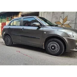 Prigan 4 Pcs 15 inch Polypropylene Black &a; Silver Press Fitting Car Wheel Cover Set for TATA Bolt XT, PRIGAN-ACURA-REV-15-TATABOLTXT image 4