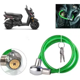 Auto Pearl PVC &a; Plastic Green Heavy Duty Cable Lock for CLIQ, 256-picture-37