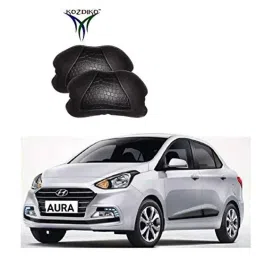 Kozdiko 2 Pcs Black Car Neck Rest Pillow Cushion Set for Hyundai Aura-picture-42