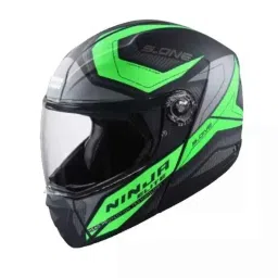 Studds Ninja Elite Super D4 Decor Plastic Matt Black Full Face Flip-Up Helmet, Size: 560 mm-picture-26