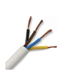 Super GEC Premium 2.5 Sqmm White Multi Round 4 Core Copper Wires, Length: 20 m-picture-20