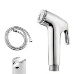 IRIS Conti Brass Chrome Finish Health Faucet Set image 3