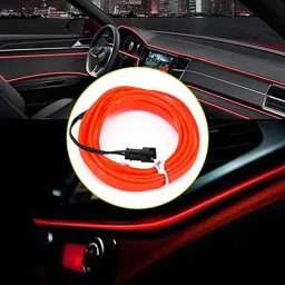 Kozdiko 12V Red Car Interior Decor Neon Strip Light for Mercedes Benz C-Class image 3