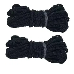 Znee Smart ZSD3BL Nylon Black Leg Guard Crash Guard Rope for Bike (Pack of 2)-picture-25