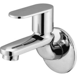 IRIS Robin Brass Chrome Finish Long Body Bib Cock with Flange-picture-18