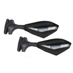 AllExtreme EXTSRM2 Amber Yellow Rearview Side Mirror with LED Turn Signal Indicator-picture-15