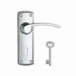 Godrej Steel Chrome Plated Finish Mortise Lock, 9161 image 2
