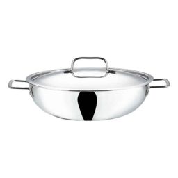Vinod Platinum 3.2L Induction Friendly Kadhai with Lid, PTKD26-picture-18