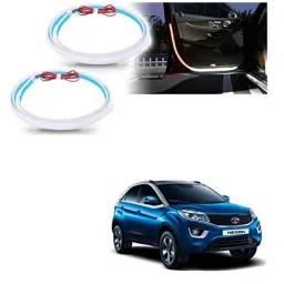 Kozdiko 2 Pcs 120cm Car Door Opening Warning LED Strips Safety Light Set for Tata Nexon-picture-20