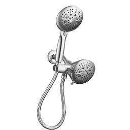 Aquieen ABS 2 in 1 Round 6 Function Shower Head with Hand Shower &a; 1.5m Tube-picture-21