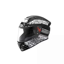 Studds N4 Expanded Polystyrene Matt Black Full Face Helmet, Size: Medium-picture-40