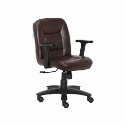 VJ Interior 18 inch Dark Brown Low Back Office Chair, VJ-1012-picture-14