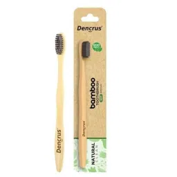 Dencrus Natural Clean Bamboo Brown Ultra Soft Bristles Toothbrush with Charcoal Activated for Sensitive Gums &a; Teeth, DENNCBT1-picture-37