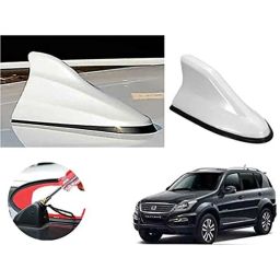 Auto Pearl ABS White Universal Replacement Shark Fin Car Roof Antenna For SsangYong Rexton-picture-5