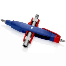 Knipex 00 11 01 Red &a; Blue Pen-Style Control Cabinet Key for All Cabinets &a; Shut-off Systems-picture-22