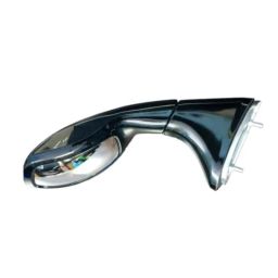 SureStrive ABS Black Front Left Side Fender Angle View Bonnet Blind Mirror for Mahindra Xuv400 All Model-picture-44