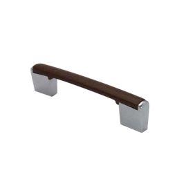 RAB 96mm Zinc Walnut Drawer Pull Handle, LH4006 (Pack of 2)-picture-31