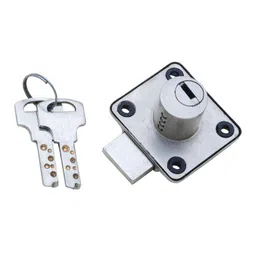 Smart Shophar 30mm Zinc Silver Queen Multipurpose Locks, 54216-MPLQ-SL30-P6 (Pack of 6) image 2