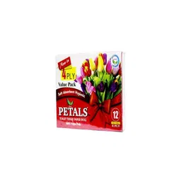 Petals 4 Ply Toilet Paper Roll (Pack of 12)-picture-34