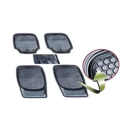 Kozdiko 5 Pcs 3G Honey Rubber &a; PVC Beige Heavy Car Foot Mat Set for Maruti Suzuki WagonR, koz_60651-picture-36