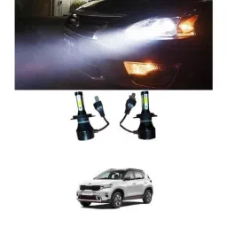 Trigcars 2 Pcs 50W 4 Side Micro Chip Heavy Duty Car LED Headlight Set for Kia Seltos-picture-40