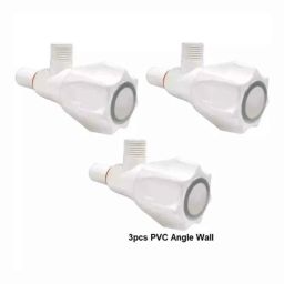 Fastgear Plastic White Chrome Finish Angle Valve, FG1075 (Pack of 3)-picture-10