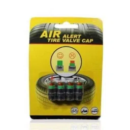 Kozdiko 4 Pcs Plastic Air Alert Car Tyre Valve Caps Set for Mahindra Bolero XL-picture-19