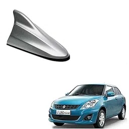 Auto Pearl ABS Silver Universal Replacement Shark Fin Car Roof Antenna For Maruti Suzuki Swift Dzire Type 2-picture-40