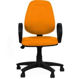 Chair Garage PU Leatherette Black &a; Orange Adjustable Height Office Chair with Back Support, CG108-picture-23